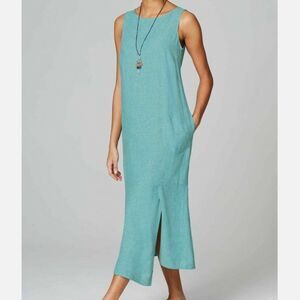 knee length dresses for ladies Sunset Linen Flounce Dress - Twinkle - Size 4XS main image 1